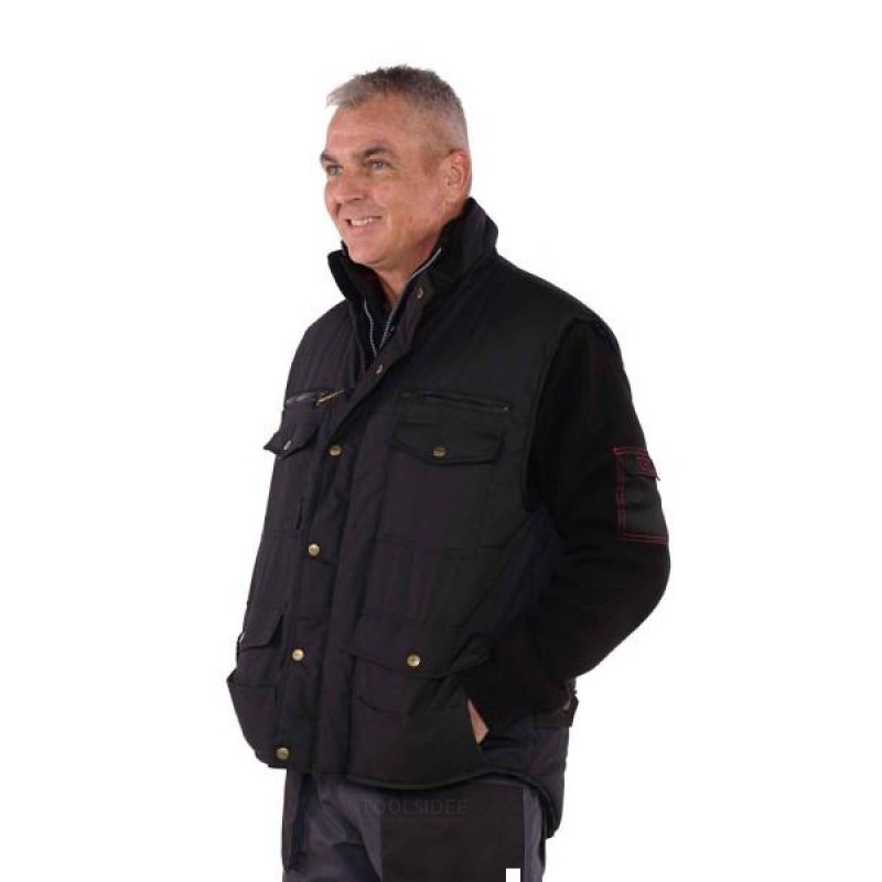 Storvik Pocket Bodywarmer Sort Str. XL