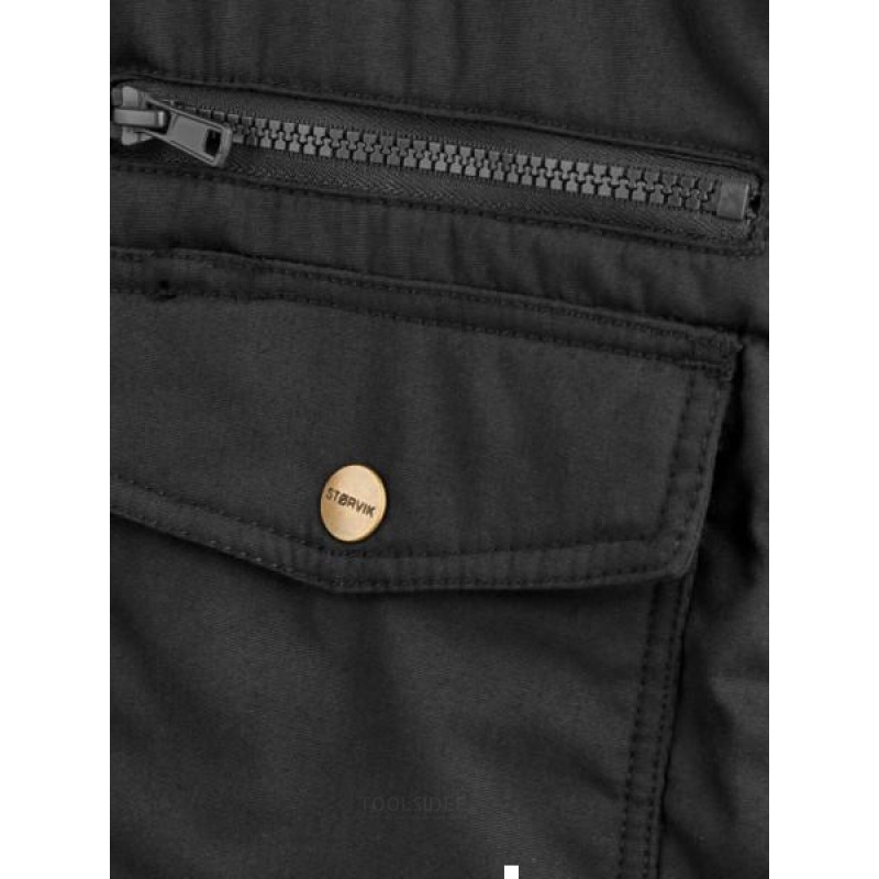 Storvik Pocket Bodywarmer Black Str XXXL