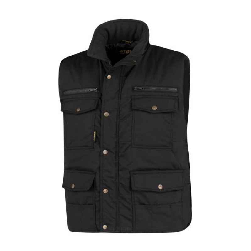 Storvik Pocket Bodywarmer Sort Str. XXL