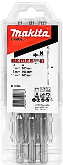 Makita P4S: Betonboresæt 3-delt B-59075