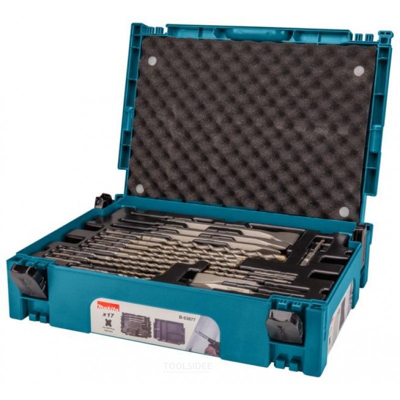 Makita bore-/mejselsæt 17-delt B-53877 Makita bore-/mejselsæt 17-delt B-53877