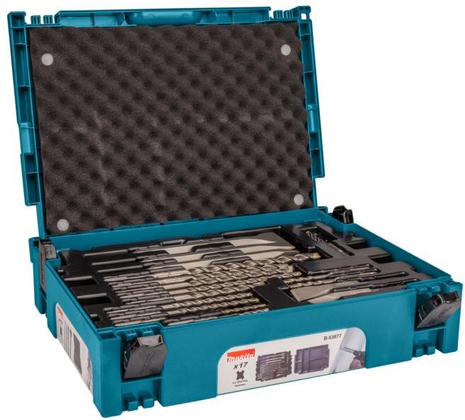 Makita bore-/mejselsæt 17-delt B-53877