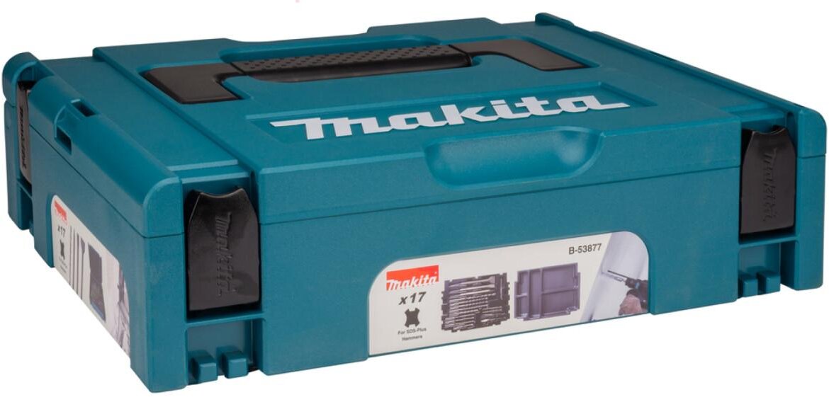 Makita bore-/mejselsæt 17-delt B-53877