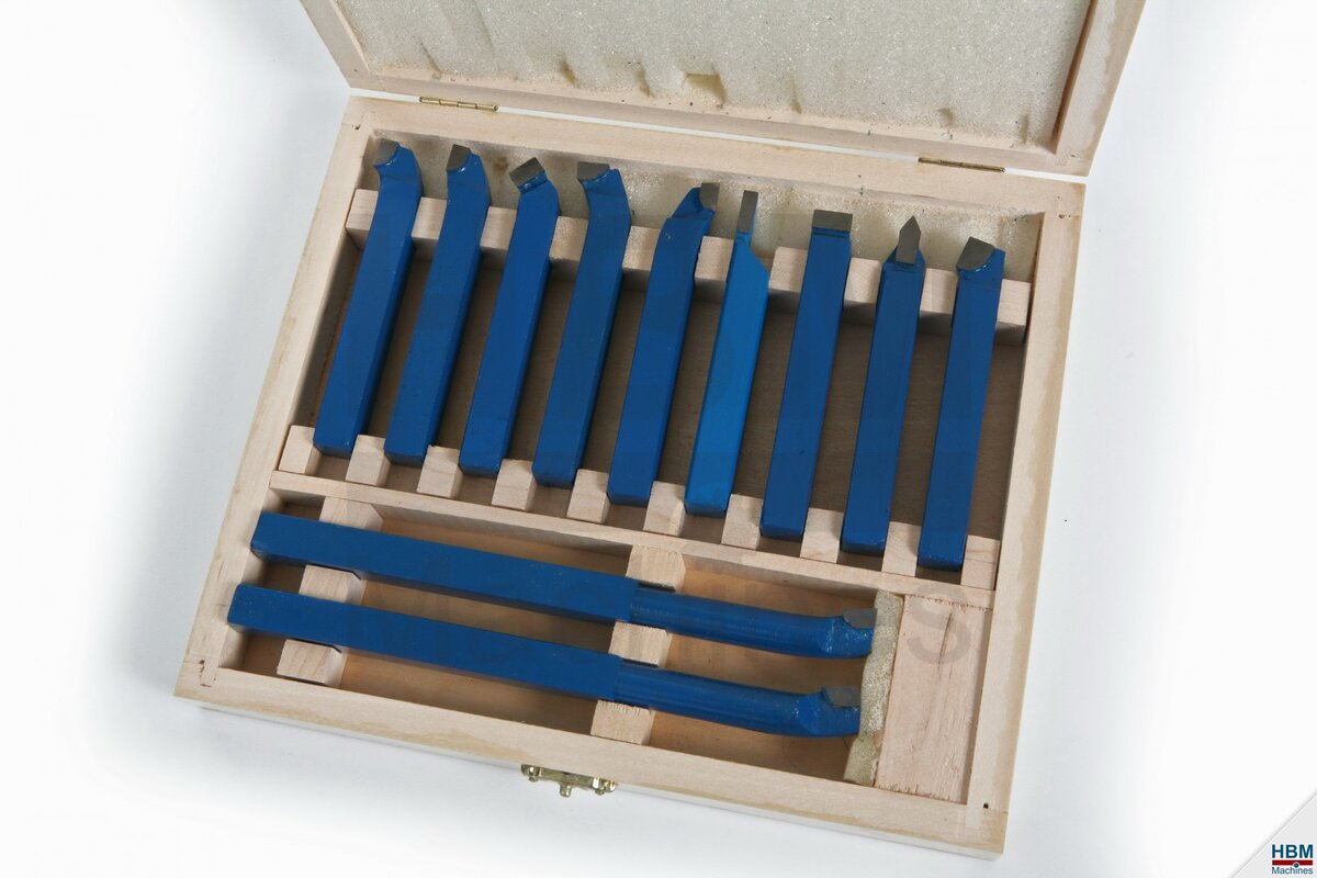 HBM 11-delt Widia mejselsæt