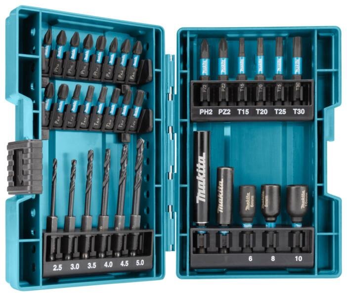 Makita bore-/slagboresæt 33-delt B-66896 Makita bore-/slagboresæt 33-delt B-66896