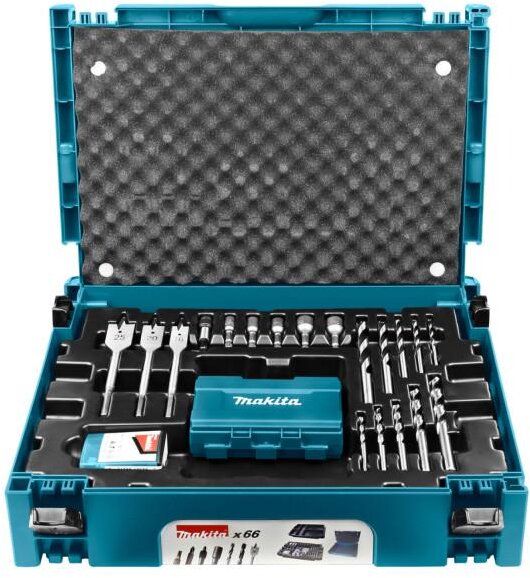 Makita bore-/skruetrækkerbitssæt 66 dele B-43044