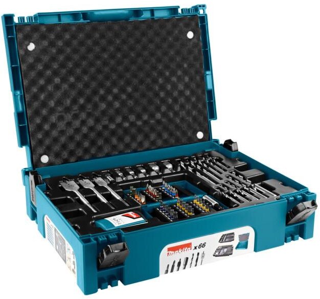 Makita bore-/skruetrækkerbitssæt 66 dele B-43044