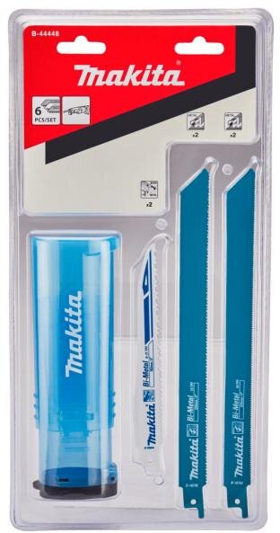 Makita Säbelsägeblatt-Set 6-teilig Holz/Metall B-44448
