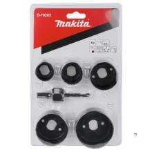 Makita Lochsägen-Set 6-teilig D-70203