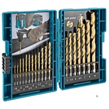Makita metalboresæt 19-delt D-67527
