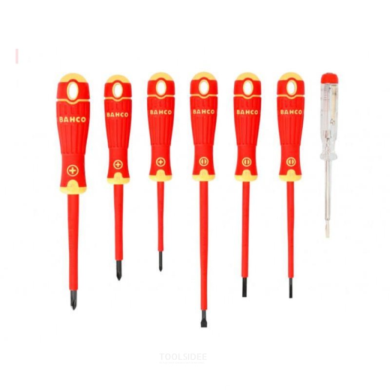 Bahco Screwdriver Set VDE-7 pcs B220.027