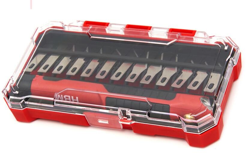 HBM 14 Deles Hobby Kniv Sæt Med LED Lampe HBM 14 Deles Hobby Kniv Sæt Med LED Lampe