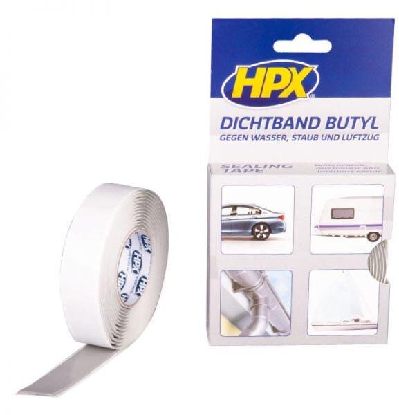HPX Butyl-Dichtungsband – Grau 20 mm x 3 m