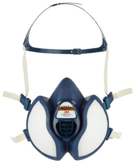 3M 4251+-serien Vedlikeholdsfrie halvmasker, FFA1P2 RD 3M 4251+-serien Vedlikeholdsfrie halvmasker, FFA1P2 RD