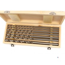 Jeu de forets longs HSS HBM à revêtement léger 7 pièces 00310