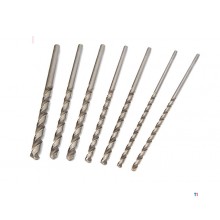 Jeu de forets longs HSS HBM à revêtement léger 7 pièces 00310