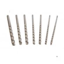 Jeu de forets longs HSS HBM à revêtement léger 7 pièces 00310