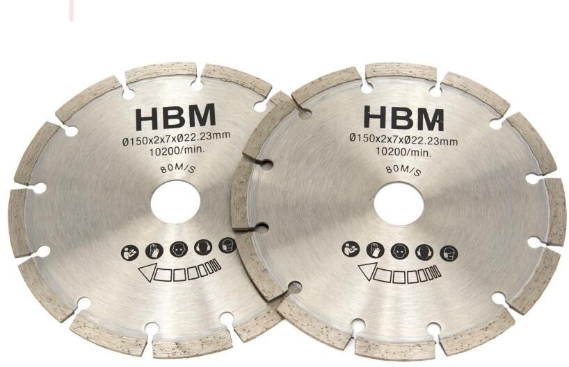 HBM 150 mm sagblad for veggjager 1700w (H131674)