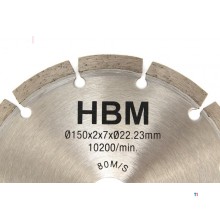 HBM 150 mm sagblad for veggjager 1700w (H131674)