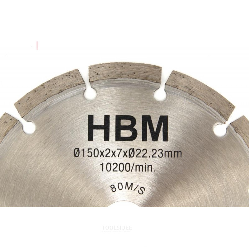 HBM 150 mm savklinger til wall chaser 1700w (H131674)