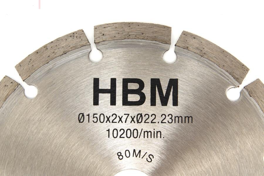 HBM 150 mm sagblad for veggjager 1700w (H131674)