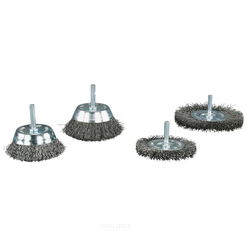 Makita brush set 4-piece bowl/round D-65729