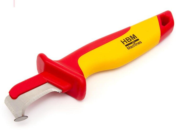 HBM VDE halvmåneformet kabelkniv HBM VDE halvmåneformet kabelkniv
