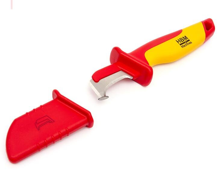 HBM VDE halvmåneformet kabelkniv HBM VDE halvmåneformet kabelkniv