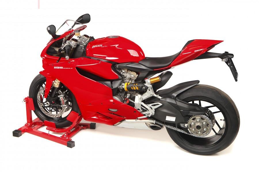 HBM Motorrad-Radklemme Modell 2