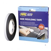 HPX dobbeltsidet PE monteringstape - sort 9mm x10m