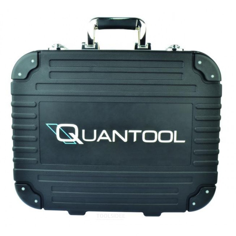 Quantool værktøjskasse 110-delt Q25100