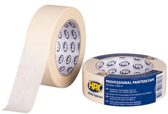 HPX Abdeckband 60°C - cremeweiß 25mm x 50m