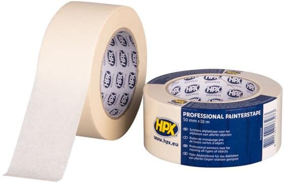 HPX Abdeckband 60°C - cremeweiß 50mm x 50m