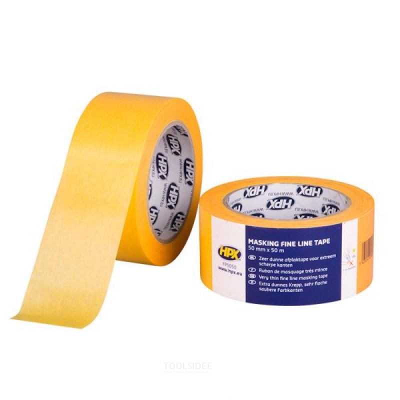HPX maskering 4400 fine line - orange 48mm x 50m