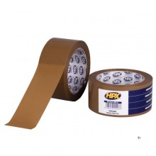 HPX emballagetape - brun 50mm x 66m