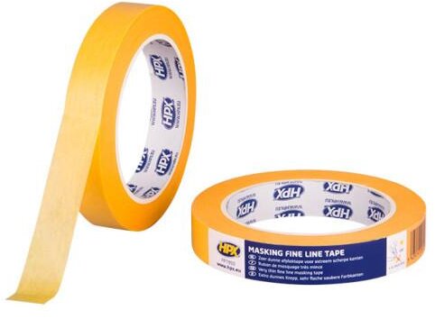 HPX maskering 4400 fine line - oransje 18mm x 50m
