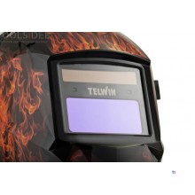 Telwin sveisehjelm modell stream flamme MMA/MIG/MAG/TIG