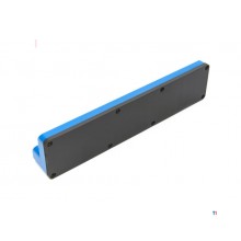 HBM magnetisk tilbehørsholder for 26 stykker 1/4 tomme metrisk, blå