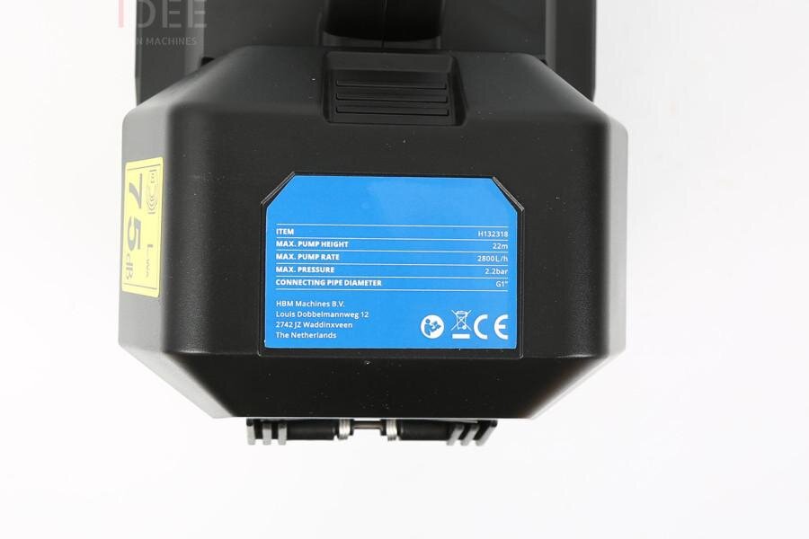 HBM batteri havepumpe, vandpumpe 20 Volt