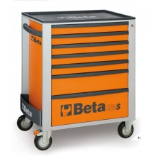 Beta filled tool trolley 7 drawers, 240 pieces, BW 2400S G/7 ES grey