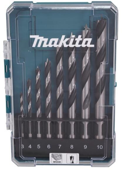 Makita treborsett 8-delt D-77257