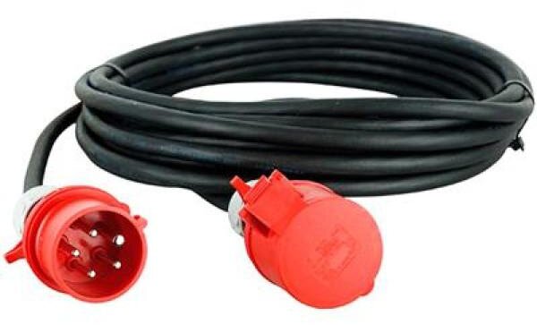 Master-Verlängerungskabel 5 m 10.000 Watt 400 Volt 3