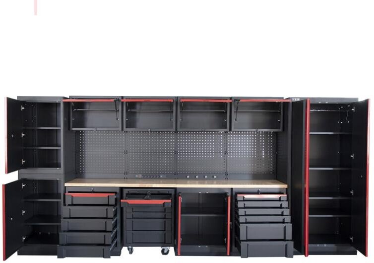 HBM expert modulært verkstedsystem, 17 jakaja, lajittele punainen