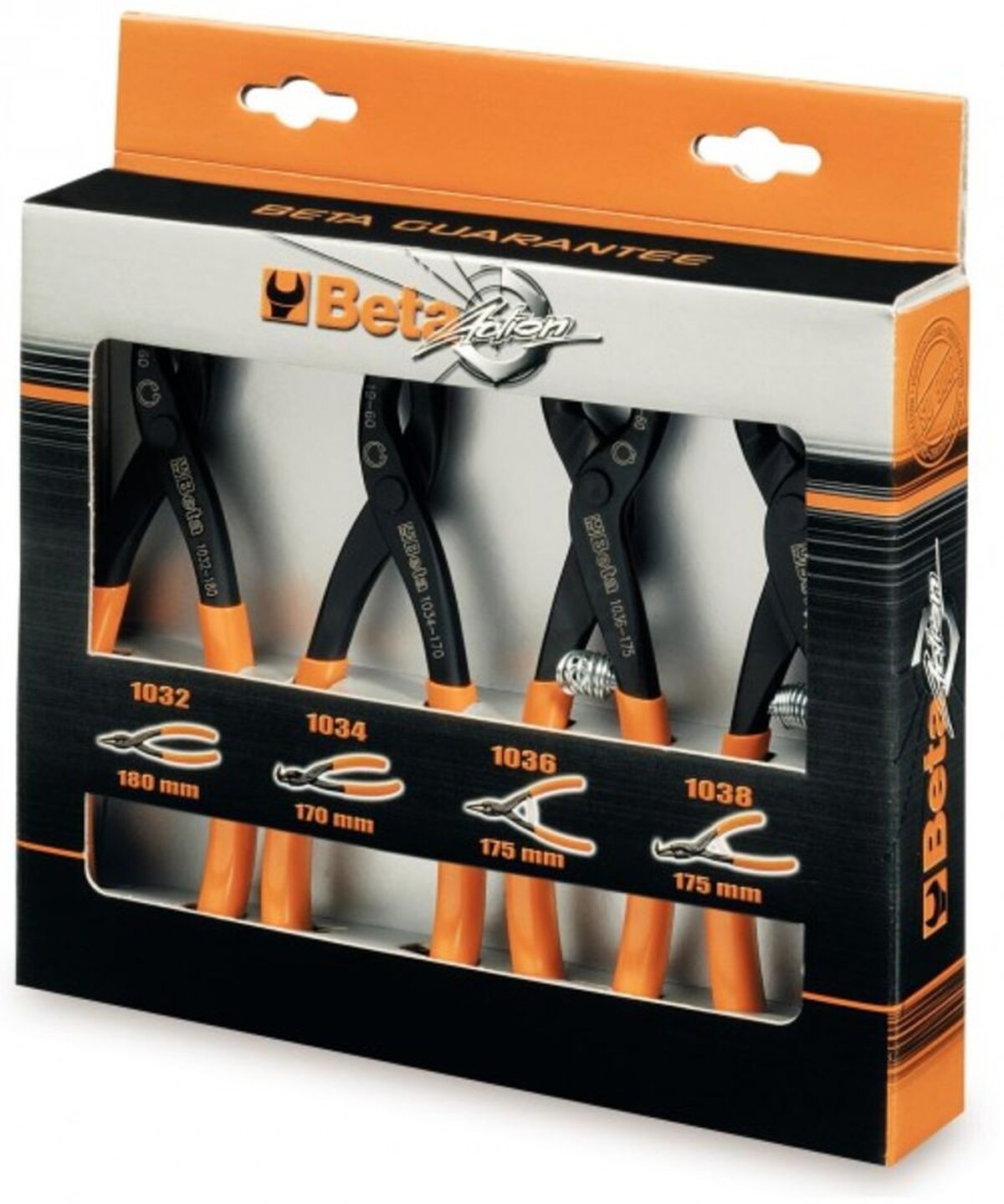 BETA 4-piece set of circlip pliers - 1031