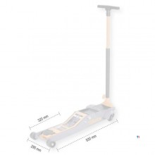 Beta lang og lav hydraulisk garagedonkraft, 2 tons, 3029L/2T Beta lang og lav hydraulisk garagedonkraft, 2 tons, 3029L/2T