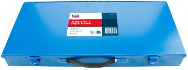 HBM 56-teiliger Gewindebohrer- und Matrizensatz M3 – M20 3