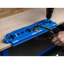 Kreg Boreskabelon til hylder/hyldestøtter