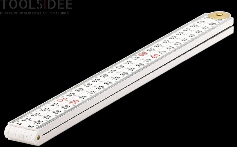 Sola Kunststoff-Gliedermaßstab 4-teilig 1 m weiß