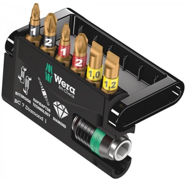 Wera Bit-Check 7 Diamant 5 stk