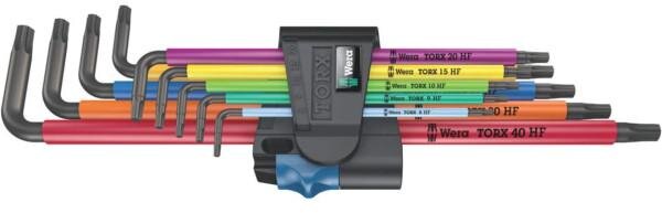 Wera Torx retvinklet sæt T10-T40 med holdefunktion Wera Torx retvinklet sæt T10-T40 med holdefunktion